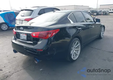 2015 Infiniti Q50 Premium from USA, damaged, VIN JN1BV7AP0FM351249